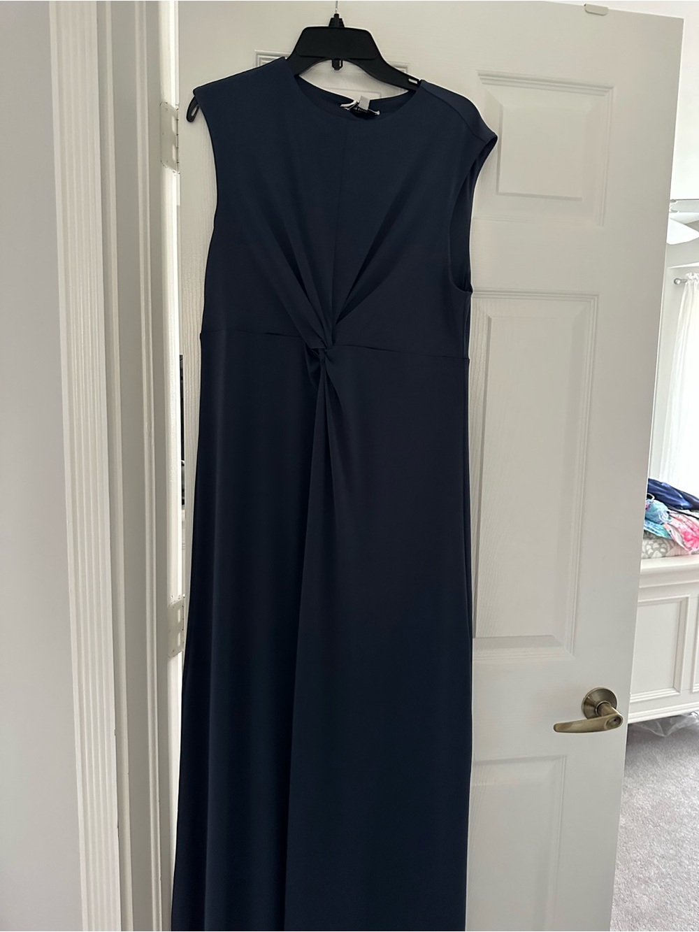 Old Navy Navy Twist-Knot Maxi Dress